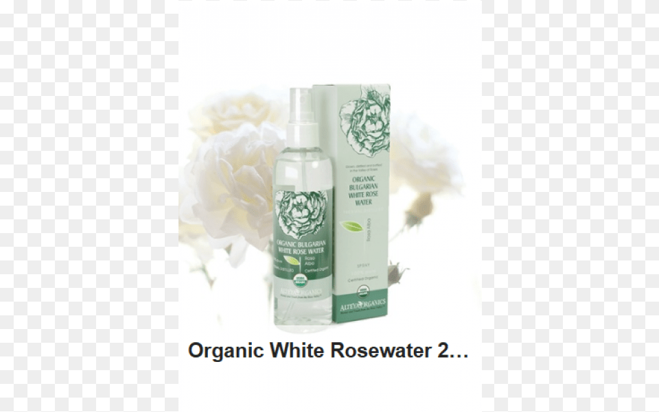 Alteya Organics Rosa Alba Organic Bulgarian White Rose Cosmetics, Bottle, Herbal, Herbs, Plant Free Png