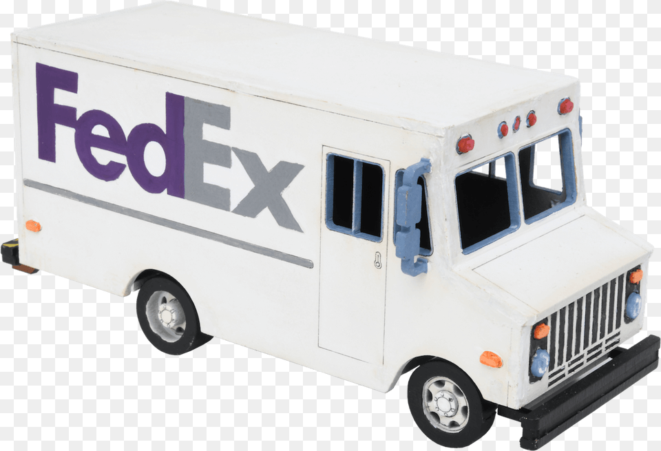 Although This Example Is Painted As A Fed Ex Delivery, Transportation, Van, Vehicle, Moving Van Free Png
