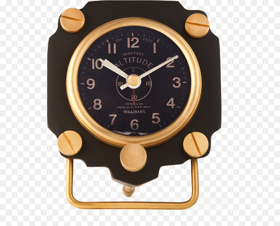 Altimeter Alarm Clock Black Tag Heuer Wall Clocks, Alarm Clock, Wristwatch Png Image