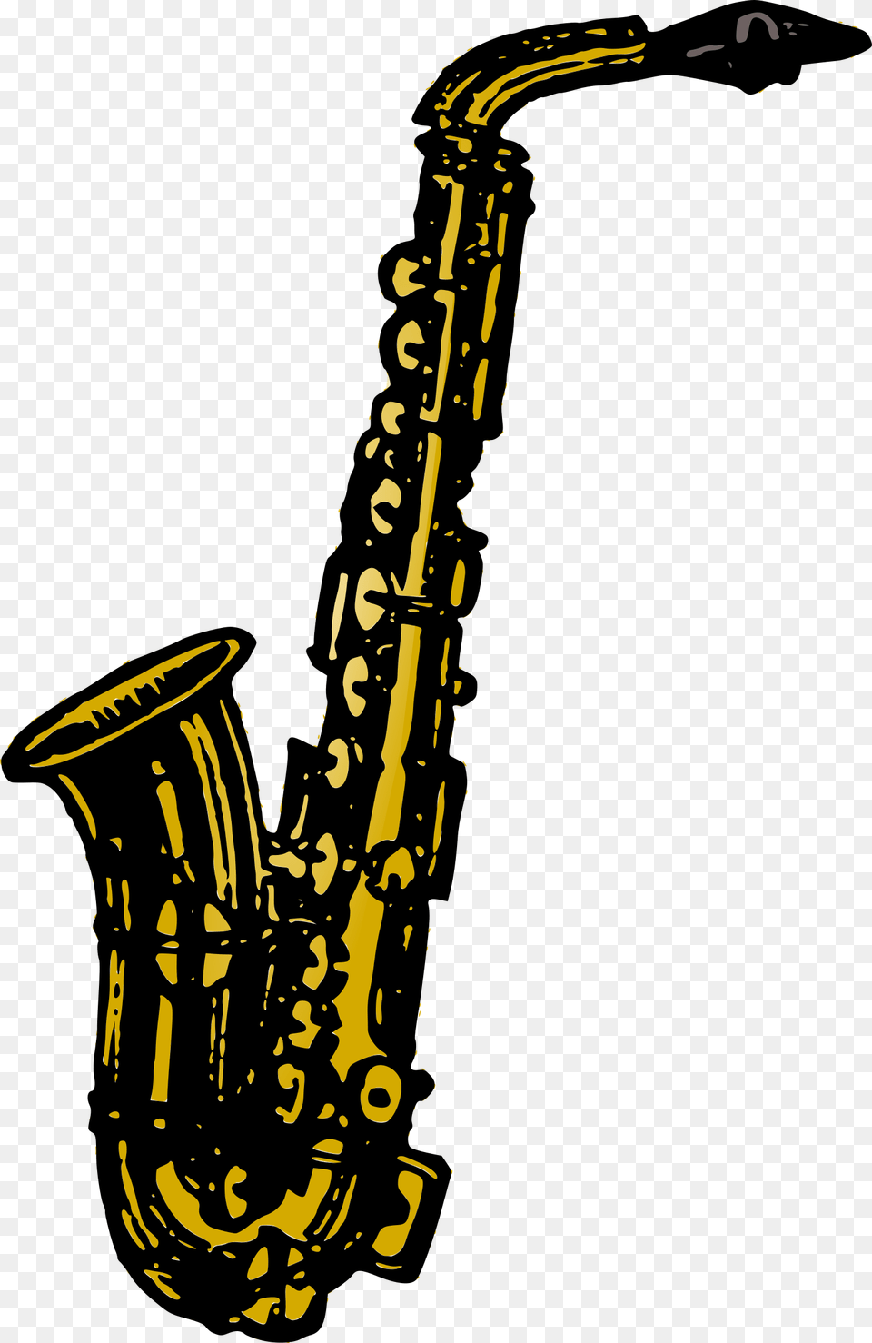 Alto Saxophone Clip Art, Musical Instrument Png Image