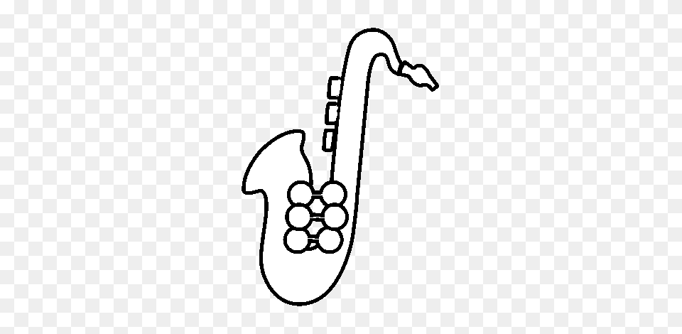 Alto Saxophone Coloring, Musical Instrument, Ammunition, Grenade, Weapon Png Image