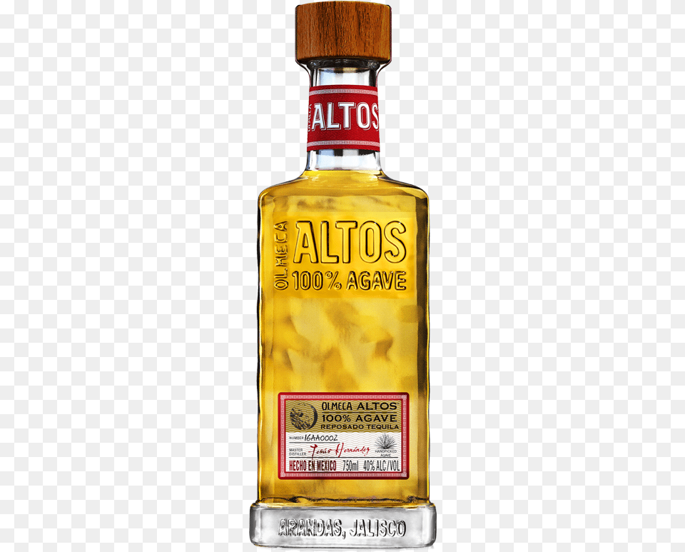 Altos Tequila, Alcohol, Beverage, Liquor, Bottle Png