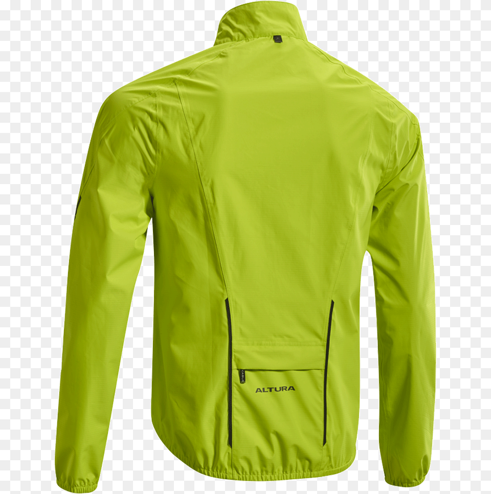 Altura Pocket Rocket 2 Waterproof Hi Vis Yellow Jacket Pocket, Clothing, Coat, Long Sleeve, Sleeve Free Transparent Png