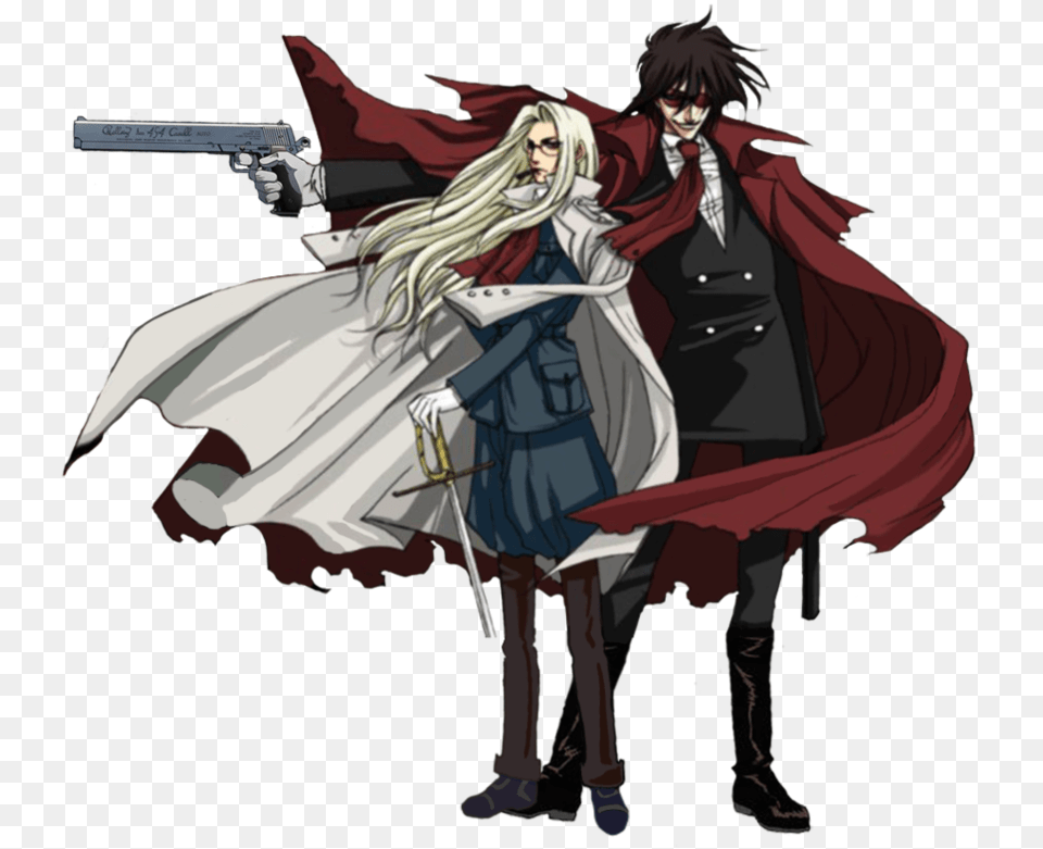 Alucard Image Hellsing Ultimate Funny Alucard, Book, Comics, Publication, Adult Free Png Download