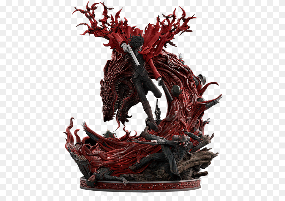 Alucard Of Hellsing Ultimate Statue By Figurama Collectors Figurama Alucard, Wood, Figurine, Adult, Male Free Transparent Png