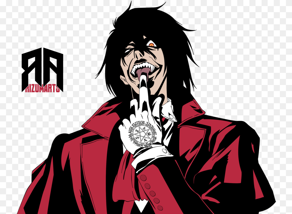 Alucard Transparent Alucard Hellsing, Book, Comics, Publication, Adult Free Png