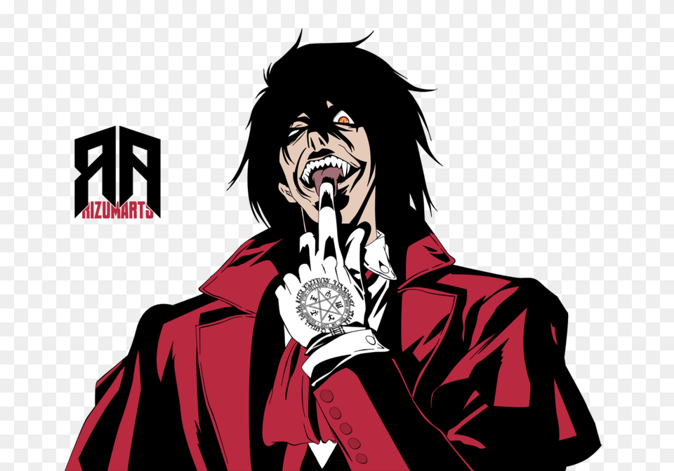 Alucard Transparent Pictures Photos Arts, Book, Comics, Publication, Adult Free Png