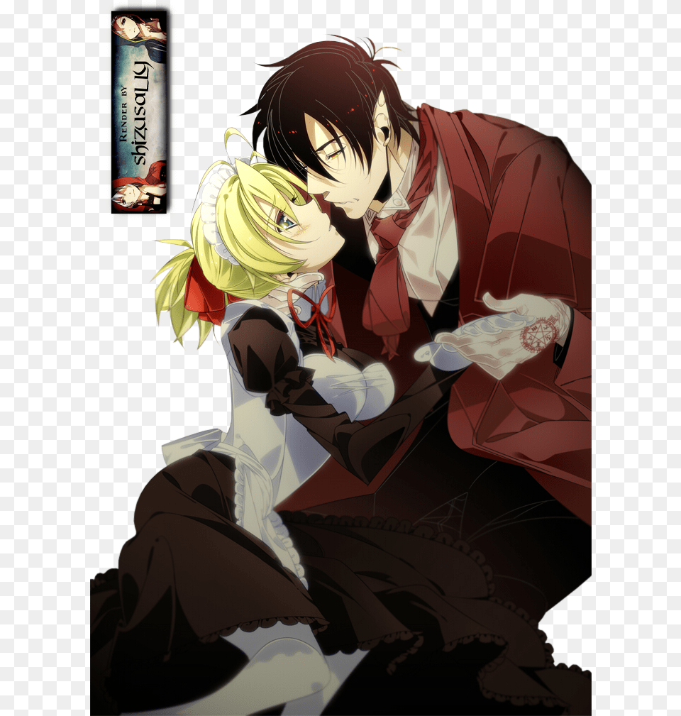 Alucard X Seras Victoria, Book, Comics, Publication, Manga Free Transparent Png