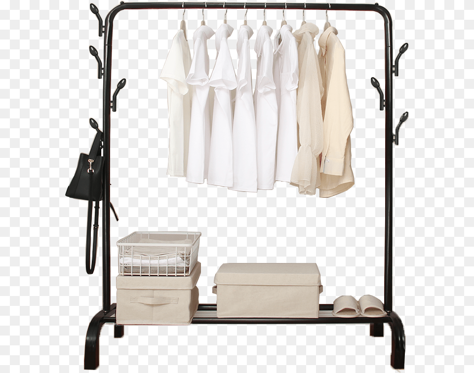 Aluminium Cloth Display Hanging Clothes Rack Stand Penderie Juste Pour Veste, Furniture, Home Decor, Linen, Box Png