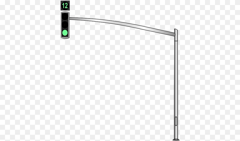 Aluminium Poles Used In Traffic Light Sets As Compared Road Light Signal, Traffic Light, White Board Free Png Download