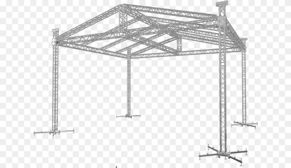 Aluminium Trussing, Construction, Construction Crane, Cad Diagram, Diagram Free Png Download