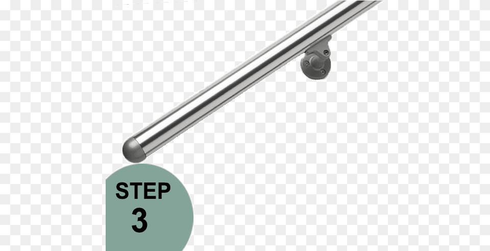 Aluminum 79quot Long Handrail Kit By Prova Smartphone, Handle, Blade, Razor, Weapon Free Png Download