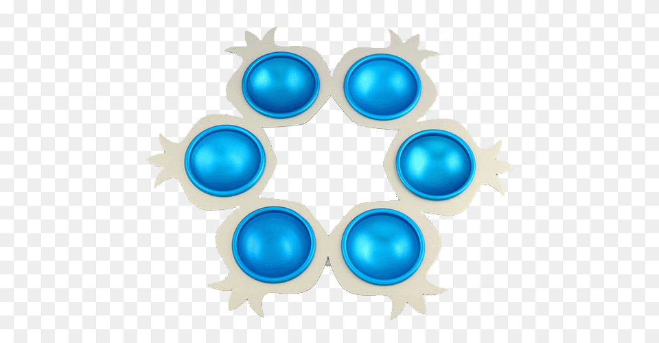 Aluminum Blue Pomegranate Seder Plate, Accessories, Appliance, Ceiling Fan, Device Free Png Download