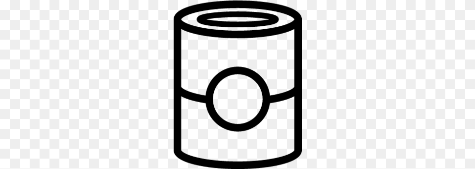 Aluminum Can Clipart Storage Can Food Gray Free Png Download