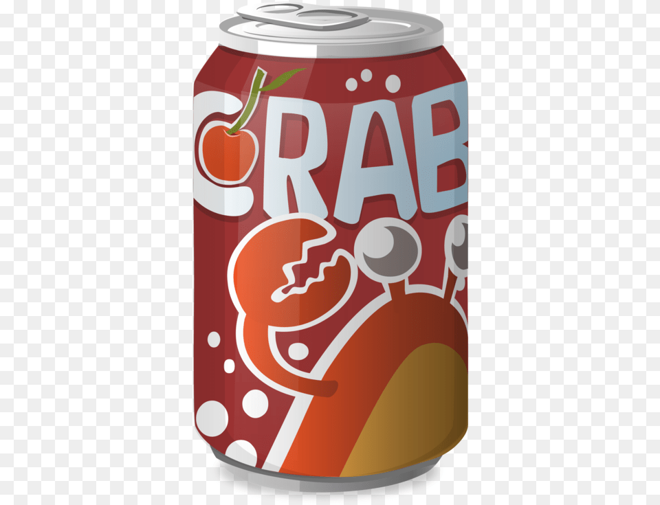 Aluminum Cancarbonated Soft Drinksdrink Can Crab, Beverage, Soda, Food, Ketchup Free Png
