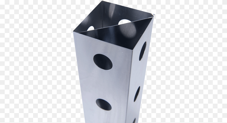 Aluminum Divider Slides Into Canister To Separate It Vase, Mailbox, Blade, Knife, Weapon Png