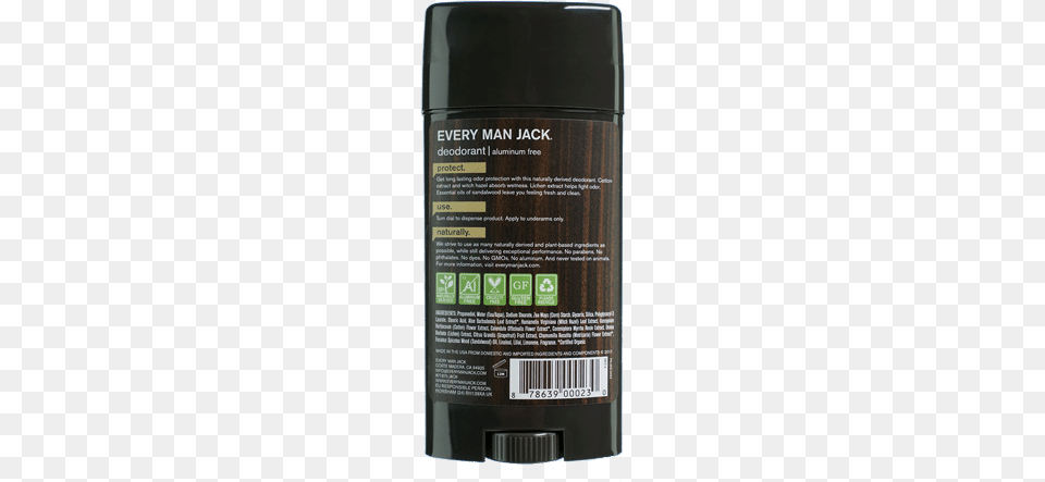 Aluminum Deodorant Every Man Jack Deodorant Signature Mint 3 Oz, Cosmetics Free Transparent Png