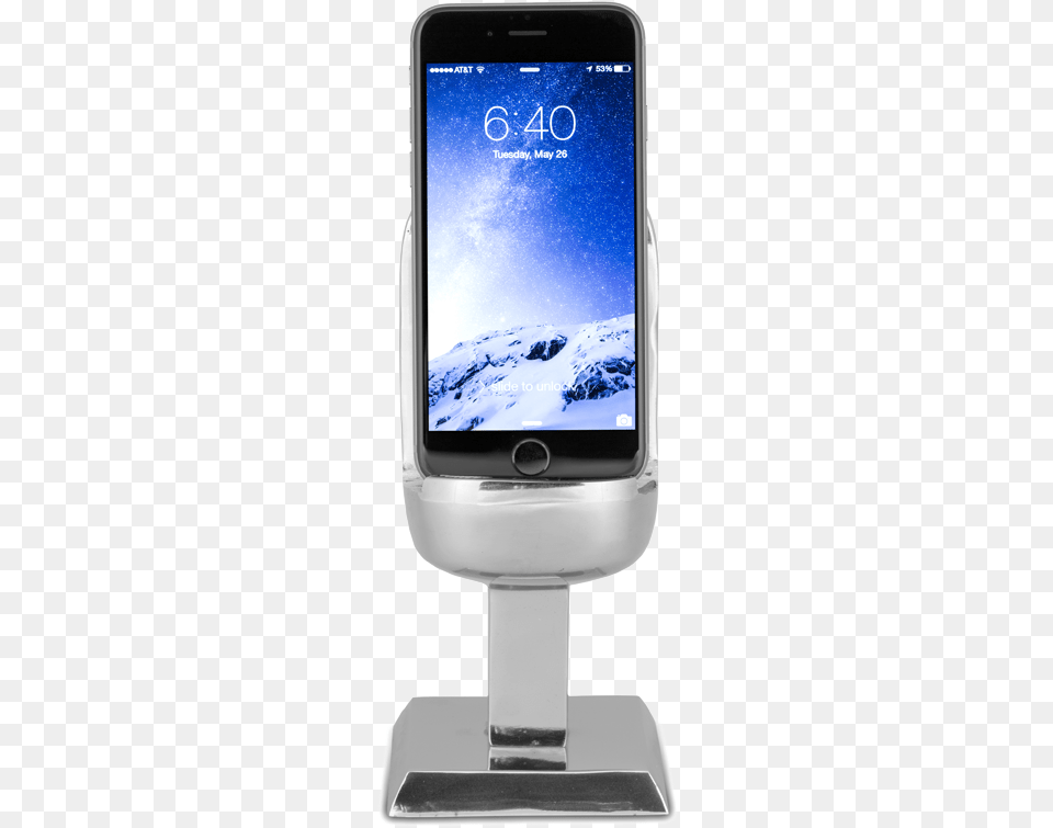 Aluminum Microphone Stand Mobile Stand Front, Electronics, Mobile Phone, Phone, Computer Hardware Png Image