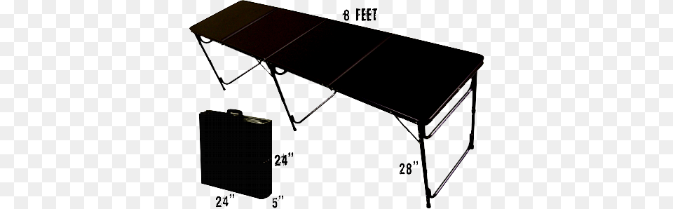 Aluminum Party Pong Beer Pong Table Black Beer Pong Table, Coffee Table, Furniture, Bag, Desk Png Image