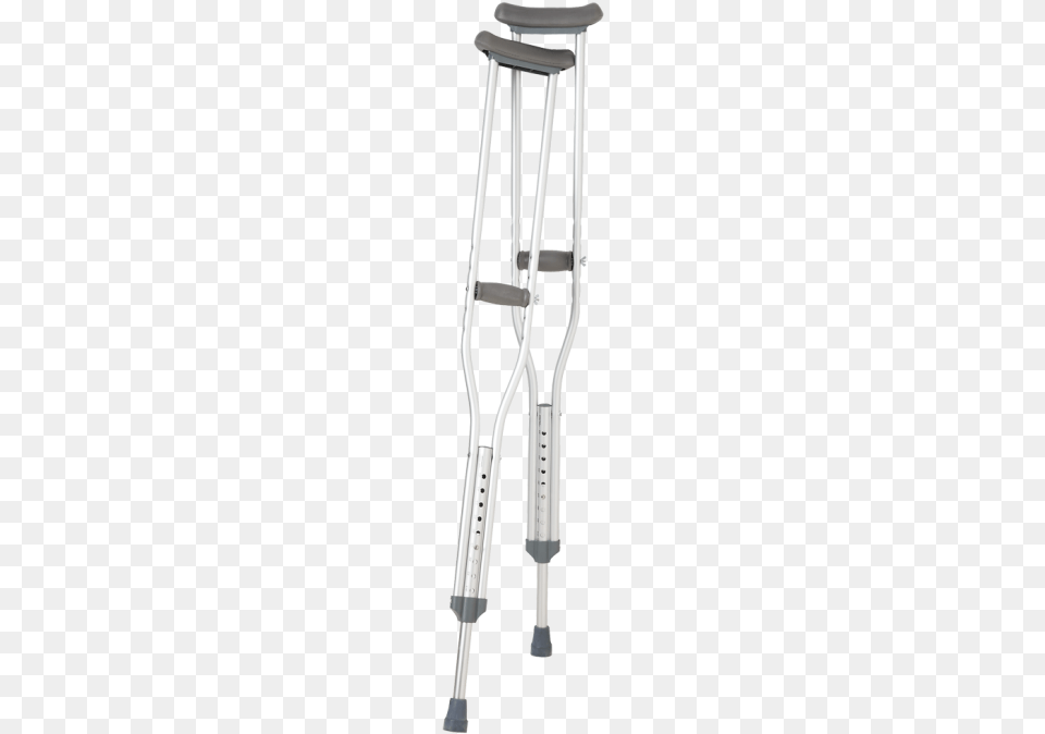 Aluminum Push Button Crutches Crutch, Stilts, Furniture Free Png