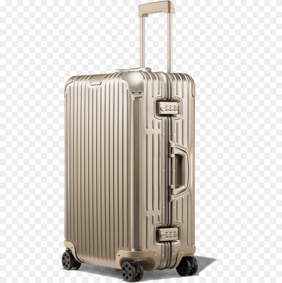 Aluminum Rimowa Luggage, Baggage, Suitcase Png Image