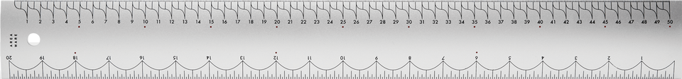 Aluminum Ruler Marking Tools, Chart, Plot Free Png