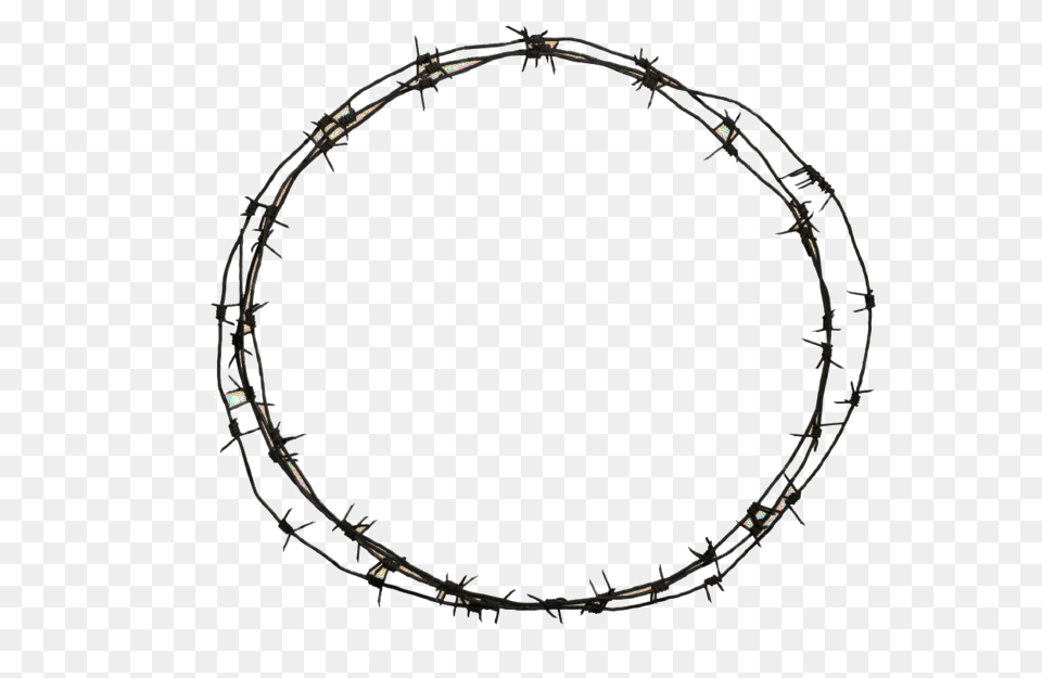 Aluminum Wires Pic Barbed Wire Circle Clipart, Accessories, Jewelry, Necklace, Barbed Wire Png