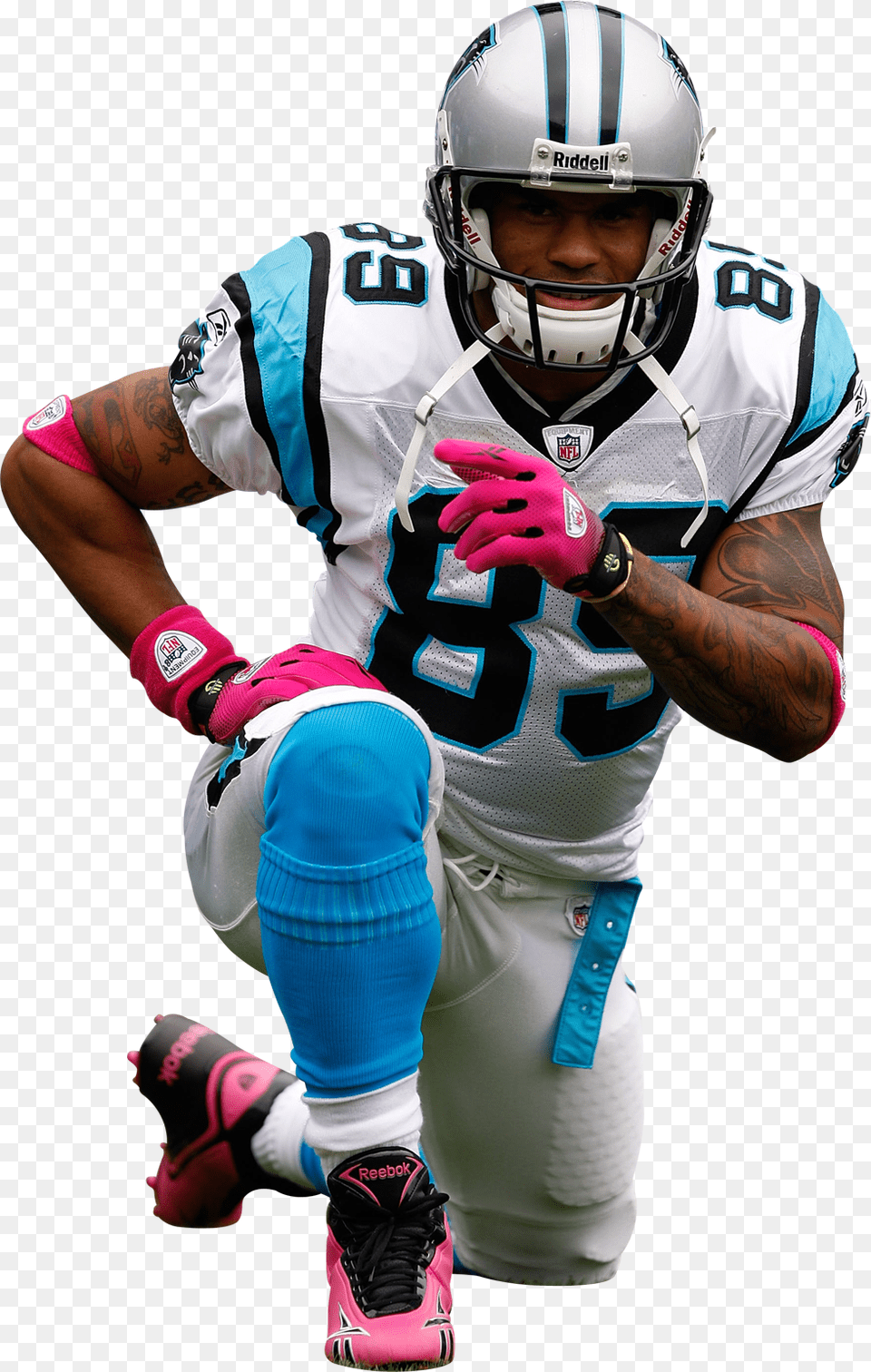 Alumni Carolina Panthers Kick American Football, Helmet, Playing American Football, Person, Man Free Png