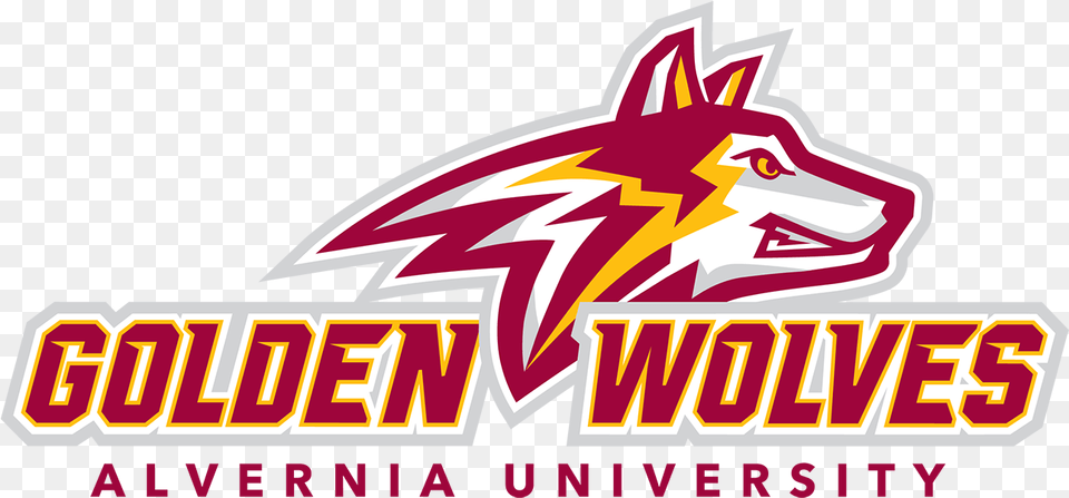 Alvernia University Golden Wolves, Logo, Dynamite, Weapon Png Image