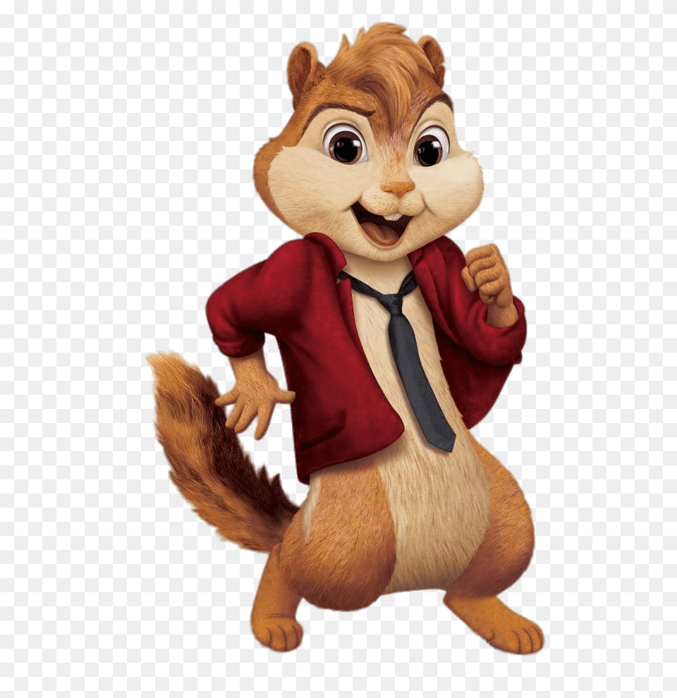 Alvin And The Chipmunks Alvin Wearing Black Tie, Accessories, Formal Wear, Toy, Cartoon Png Image