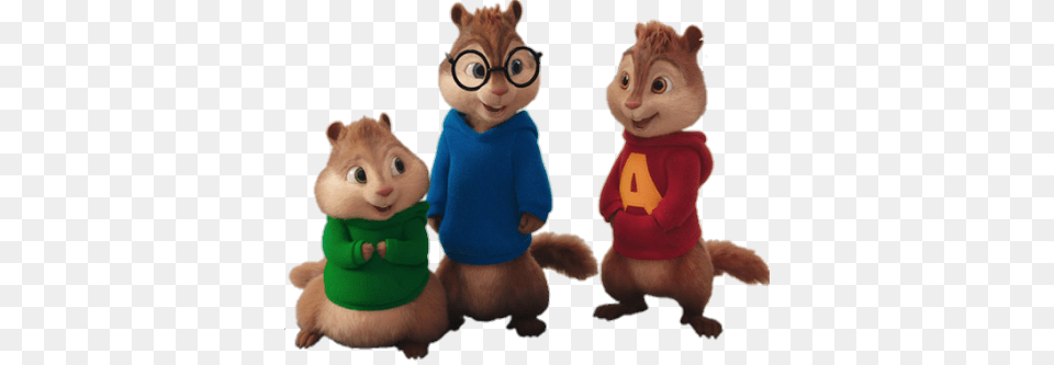 Alvin And The Chipmunks And Chipettes, Plush, Toy, Animal, Cat Free Png Download