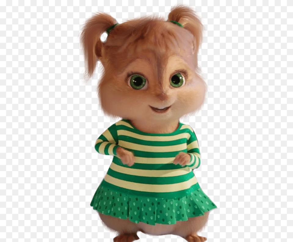 Alvin And The Chipmunks Jeanette, Baby, Person, Doll, Toy Free Transparent Png