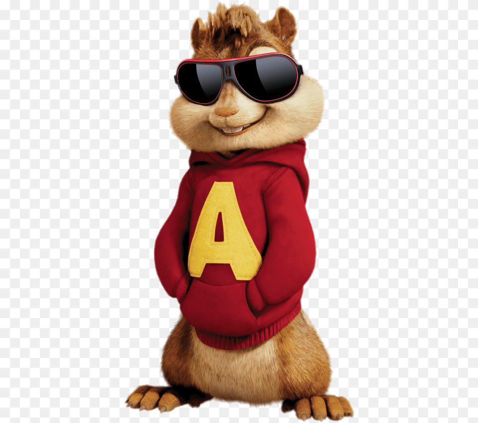 Alvin Wearing Sunglasses Alvin And The Chipmunks Clipart, Accessories, Teddy Bear, Toy, Mascot Free Transparent Png