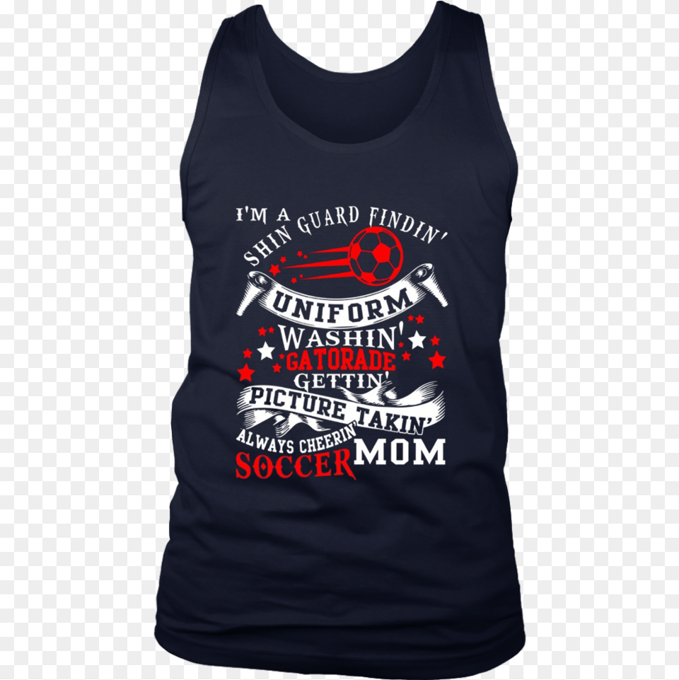 Always Cheering Soccer Mom T Shirt Active Tank, Clothing, Tank Top, T-shirt Free Transparent Png