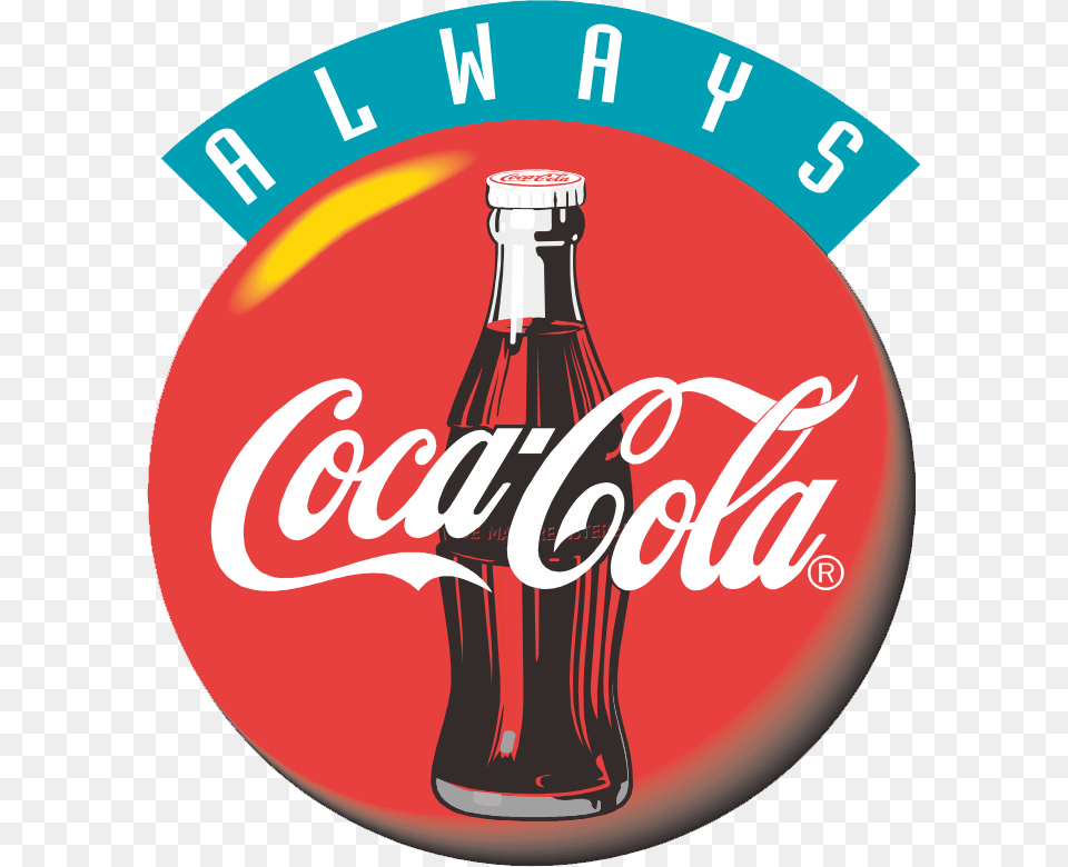 Always Coca Cola Coca Cola Always Logo, Beverage, Coke, Soda, Food Free Transparent Png