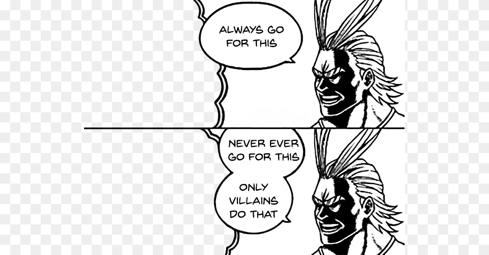 Always Go For This Never Ever Go For This Only Villains Only Villains Do That Template, Book, Publication, Paper, Comics Free Transparent Png