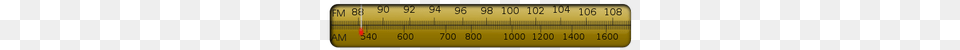 Am Fm Tuner Scale Vector Sintonizador Am Fm Dibujo, Chart, Plot, Thermometer Png
