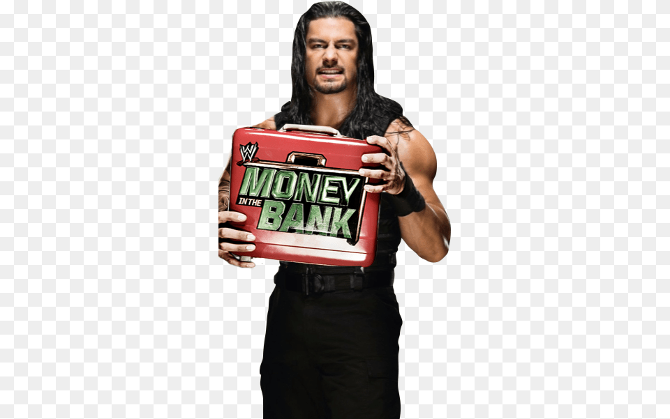 Am I Bad 39bout That Money Roman Reigns Mitb, Hand, Adult, Body Part, Person Png Image