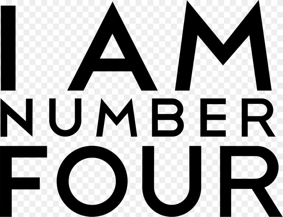 Am Number Four, Gray Free Transparent Png