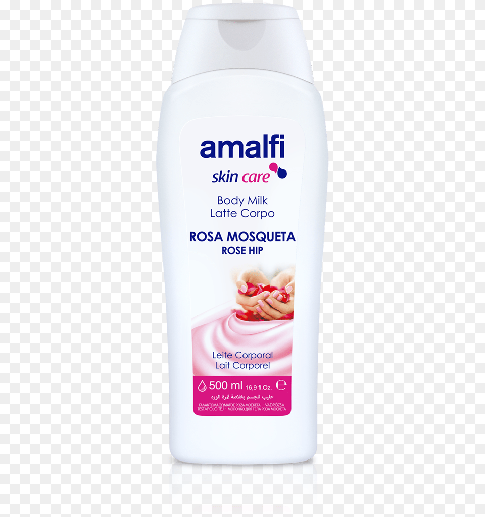 Amalfi Body Milk, Bottle, Lotion, Cosmetics, Perfume Free Png