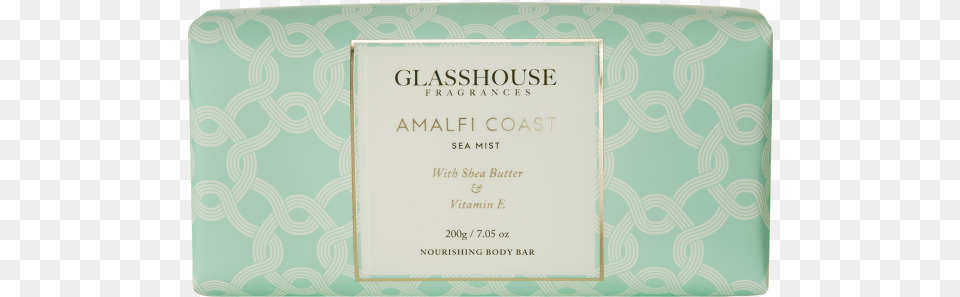 Amalfi Coast Sea Mist Nourishing Body Bar By Glasshouse Bar Soap, Bottle, Business Card, Paper, Text Free Png