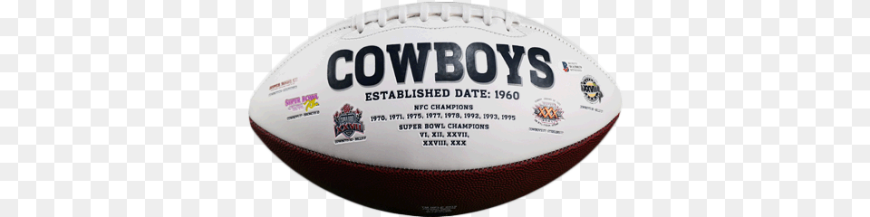 Amari Cooper Signed Dallas Cowboys Logo Football Beckett Mini Rugby, Ball, Rugby Ball, Sport Png