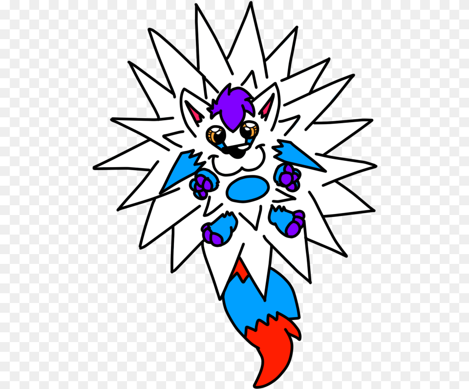 Amarok Wanted To Be Drawn As A Sea Urchin So I Drew Cartoon, Art, Baby, Graphics, Person Png Image