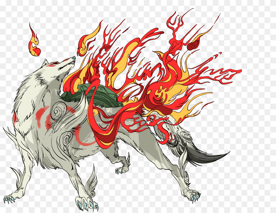 Amaterasu Yande Re Okami Amaterasu Free Png