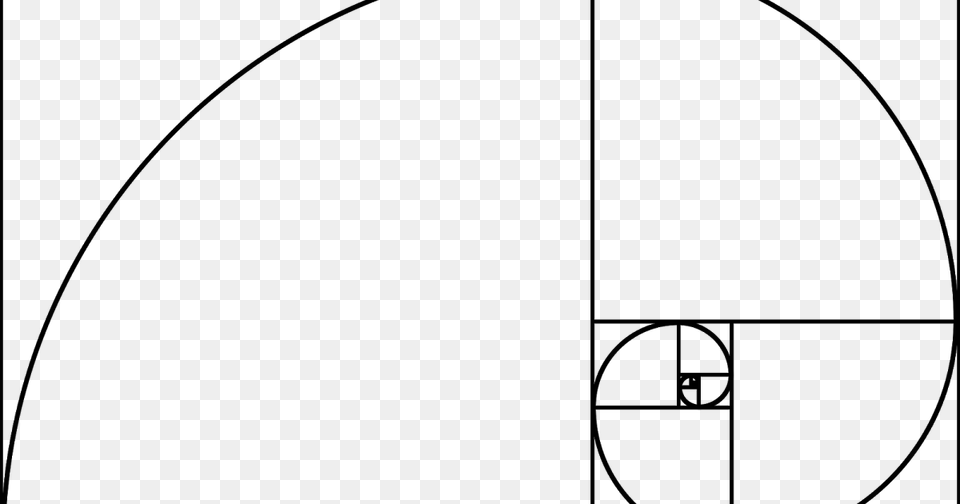 Amateur Nikon The Fibonacci Spiral How To Use The Golden Ratio, Gray Free Transparent Png