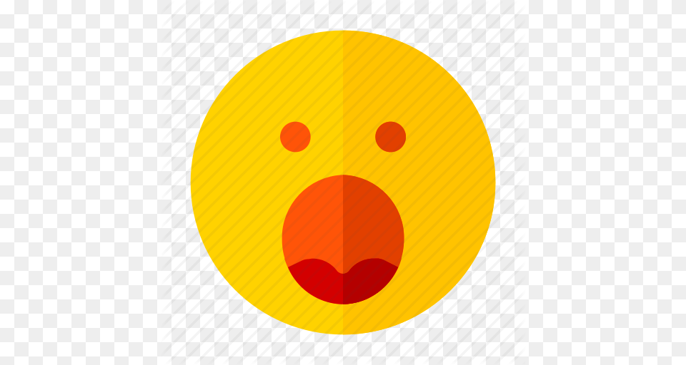 Amazed Emoji Emoticon Expression Impressed Upset Wow Icon, Ping Pong, Ping Pong Paddle, Racket, Sport Png