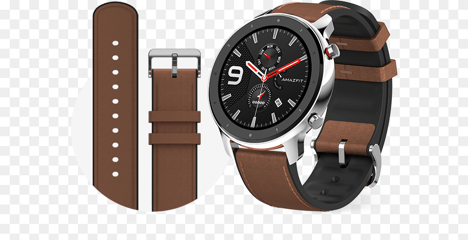 Amazfit Gtr Stainless Steel, Arm, Body Part, Person, Wristwatch Free Png Download