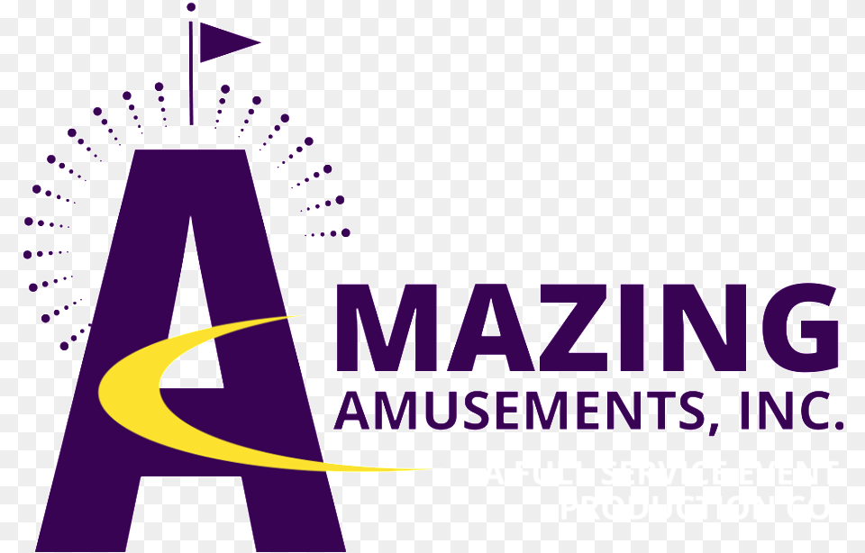 Amazing Amusements Graphic Design, Purple, Lighting, Scoreboard, Logo Png Image