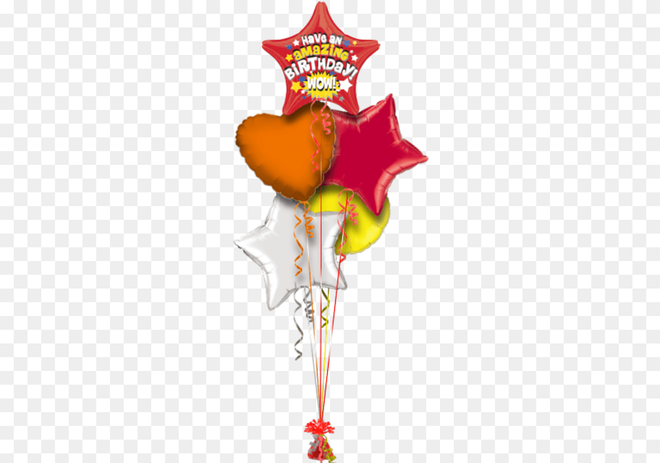 Amazing Birthday Star Birthday Balloon Anagram International Hx Amazing Birthday Balloon, Nature, Outdoors, Snow, Snowman Png Image