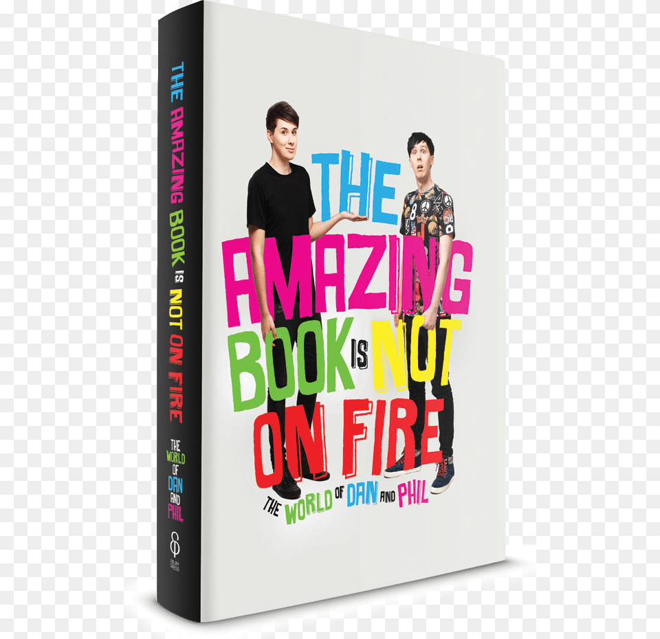 Amazing Book Of Dan And Phil, Publication, Boy, Male, Person Png